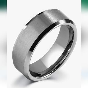 Tungsten Rings For Men Wedding Band